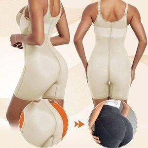 Women Waist Trainer Bodysuit Full Body Shaper Tummy Control‎ Corset Tank Large